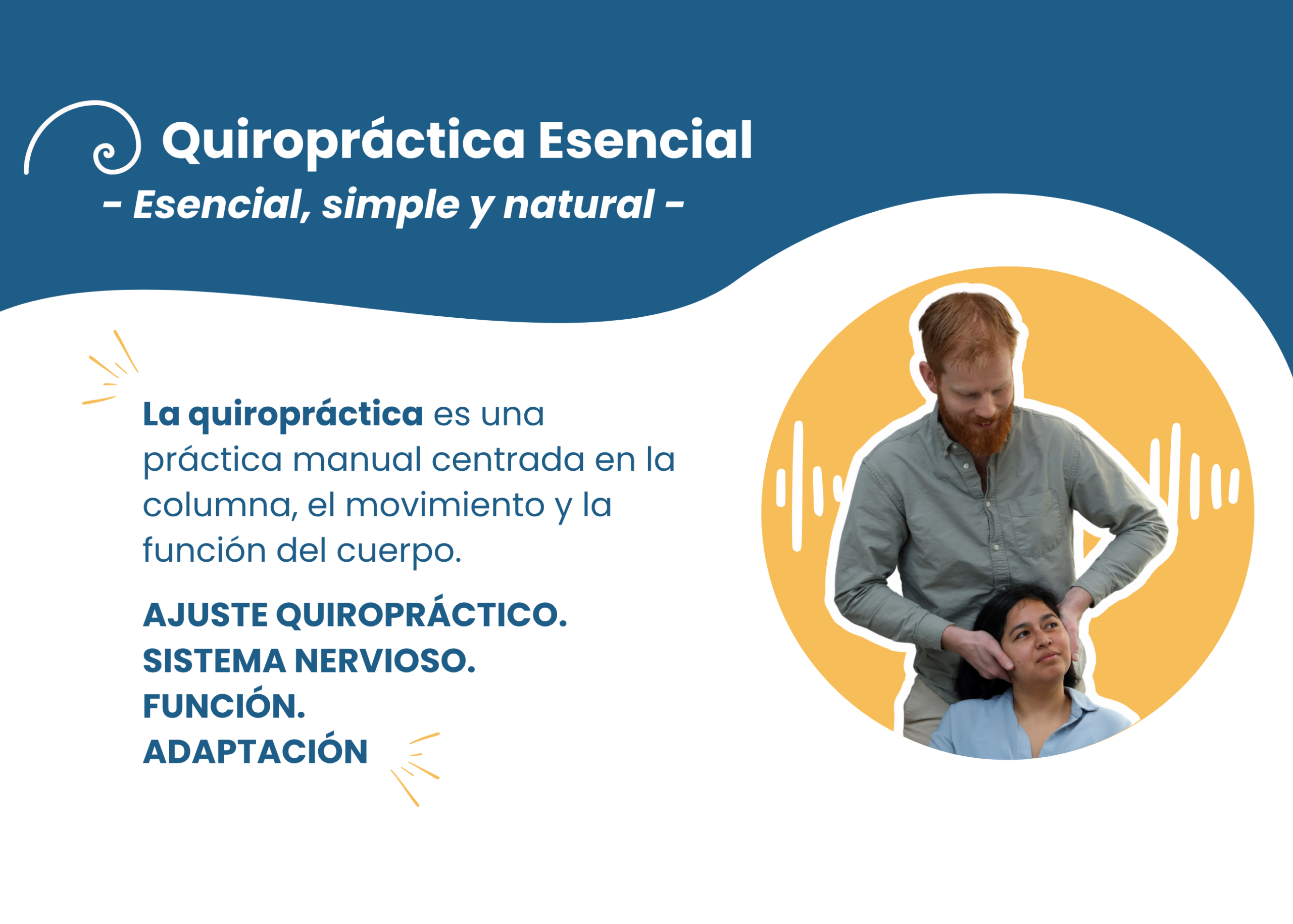 Ajuste quiropráctico Barcelona